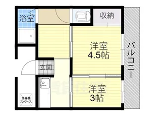 兵庫県伊丹市南野3丁目【一戸建】の間取り