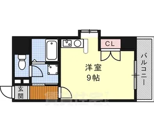 サクセス川原【201号室】の間取り