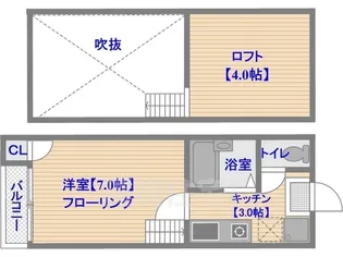 メゾン・ド・ペール【2階】の間取り