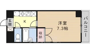 セントラルハイツ滝川【4階】の間取り