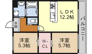 Casa felice【2階】の間取り