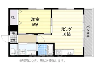 R-COURT泉【10階】の間取り