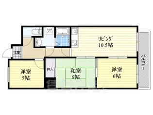 橘屋ビル AMDE【7階】の間取り
