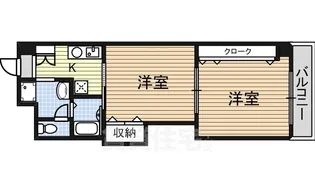 プレステージ名古屋【7階】の間取り