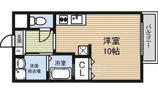 カーサ千年【1階】の間取り
