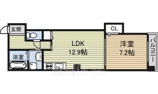 サン丸の内【8階】の間取り