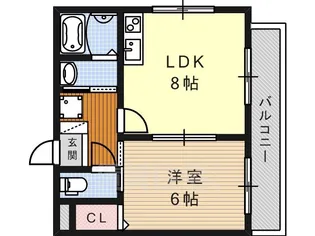 エクセルフルール【1階】の間取り