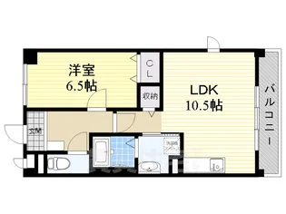 フィオーレレジデンス【4階】の間取り