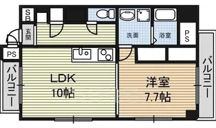 アダージオ【5階】の間取り