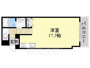 ビ・アバンス【1階】の間取り