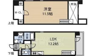 丸の内スクエア【5階】の間取り