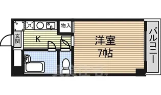 サンマンション大曽根【2階】の間取り