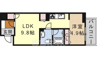 Varie東別院【10階】の間取り