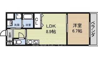 センチュリーパーク六番町【3階】の間取り