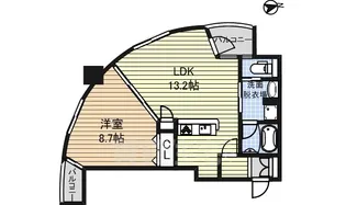 ドゥーエ上前津【8階】の間取り