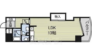 秋月ハイツ【11階】の間取り