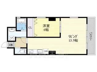 千代田マンション【7階】の間取り