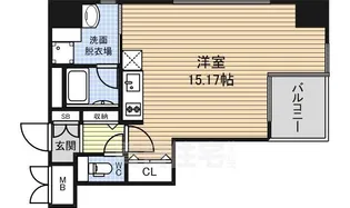 グラン・アベニュー栄【2階】の間取り