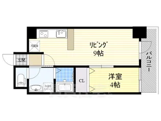ヴェルジュコート1【2階】の間取り