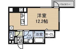 プロシード金山【9階】の間取り