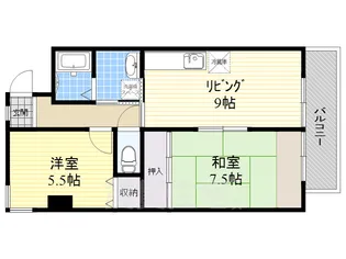 新橘ビル【7階】の間取り