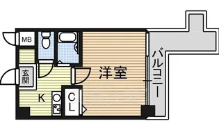 イヅミマンション【3階】の間取り