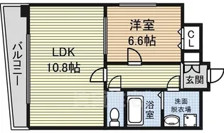 ラ ファサード【2階】の間取り