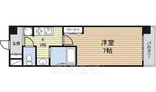 パークフラッツ金山【12階】の間取り