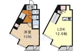 リエス東別院【11階】の間取り