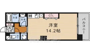 KDXレジデンス神宮前【2階】の間取り