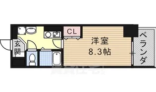 ヒルズ新栄2号館【4階】の間取り