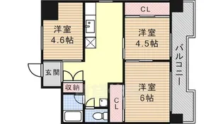 マルイチビル【4階】の間取り