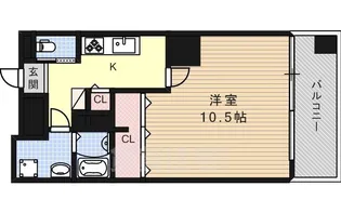 MICLA MAKANA【8階】の間取り