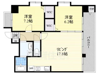 プロビデンス葵タワー【10階】の間取り