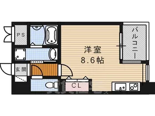 CITY SPIRE 名古屋大須(旧レーベスト松原)【11階】の間取り