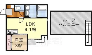 Grandtic Vida Mizuho【2階】の間取り
