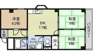 グランドハイム【2階】の間取り
