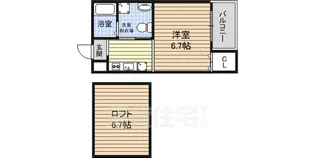 愛知県名古屋市中川区高畑3丁目【アパート】の間取り
