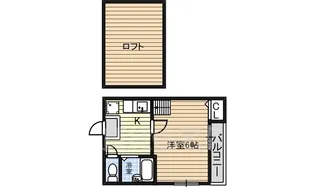 OAZO中村【1階】の間取り