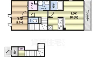 マージェ【2階】の間取り