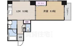 ANNEX IZUMI【5階】の間取り