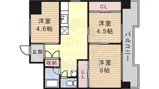 マルイチビル【4階】の間取り