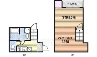 M’s Garden【2階】の間取り