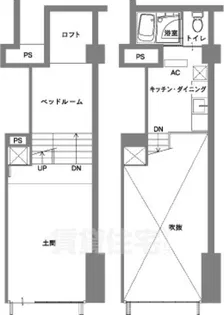クレイタスパーク1【1階】の間取り