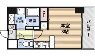 グランルージュ栄 Ⅱ【5階】の間取り