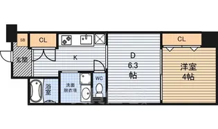 プライムアーバン上前津【9階】の間取り