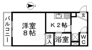 アメニティ泉【5階】の間取り