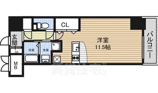 マリオン千種【8階】の間取り