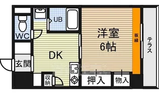 K・Point Bldg(ケイポイントビル)【5階】の間取り