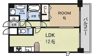 プレサンス新栄デコール【12階】の間取り